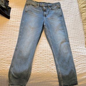Gap cigarette high rise jeans 12r